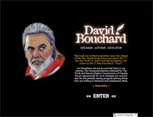 Tablet Screenshot of davidbouchard.com